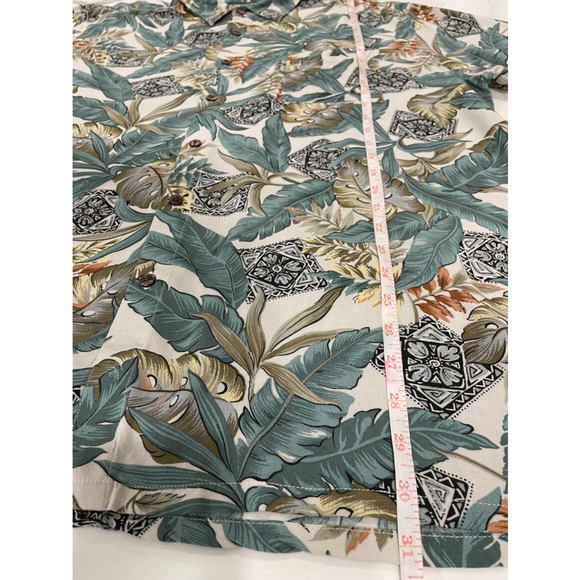 Campia Easy Care Multicolour Hawaiian Vacation Camp Casual Camp Shortsleeve XXL - Picture 11 of 11